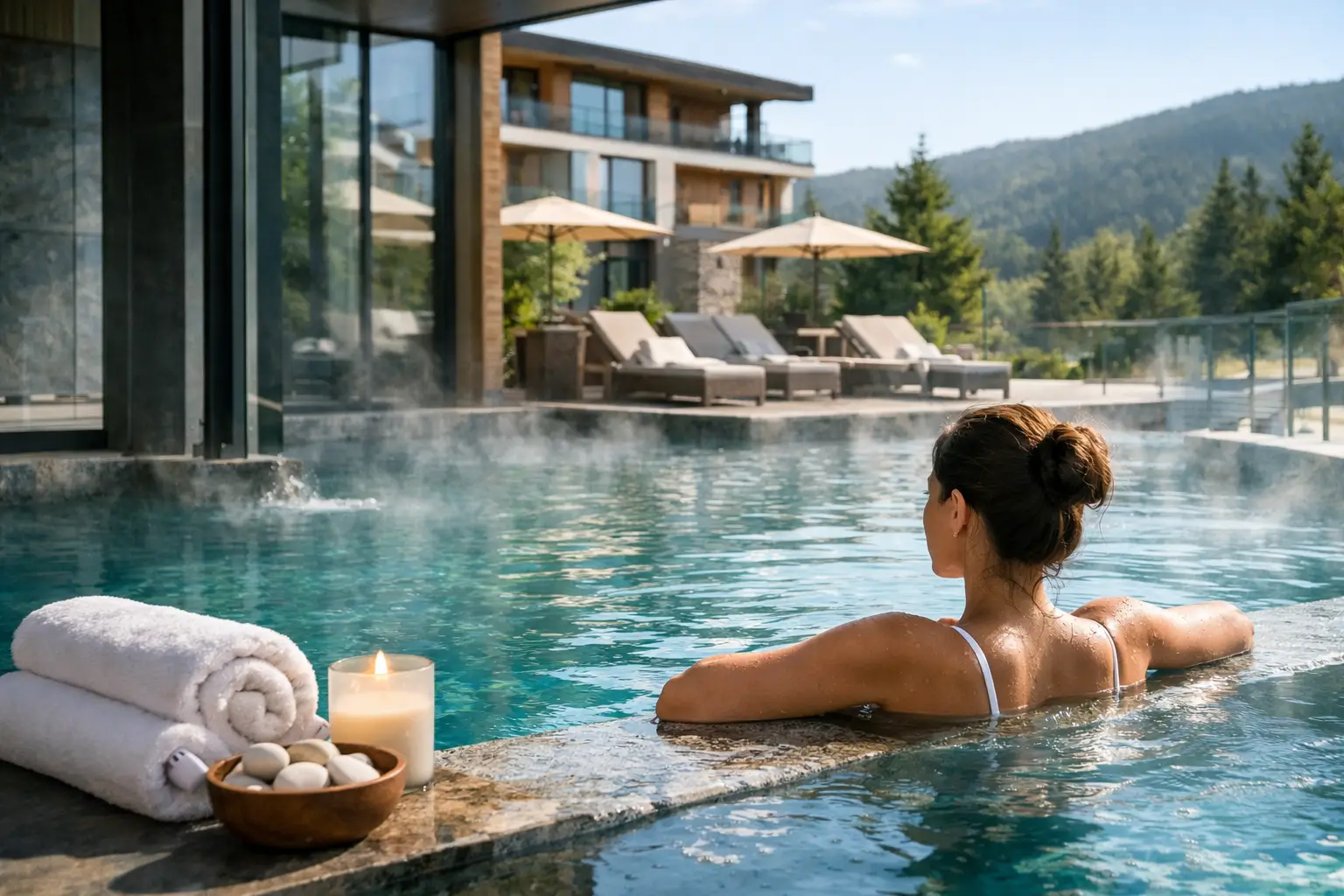 Какво да гледате като избирате спа хотел с минерален басейн